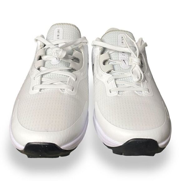 Nike Infinity Pro 2 Golf Shoes White Black Photon Dust DJ5593-115 Mens size 9 - Picture 2 of 6
